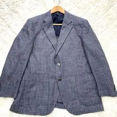 THISTLE SCOTLAND シルクテーラード！ジャケット！青