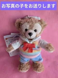 ダッフィー　ぬいぐるみバッジ ハート　フェルト　レターズ オブ　フレンドシップ