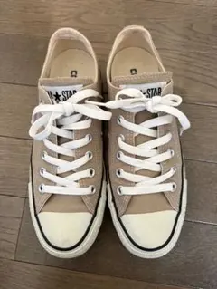 Converse All Star ローカット ベージュ スニーカー