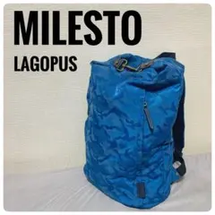 限定美品✨MILESTO／LAGOPUS／カモフラ柄バックパックのサムネイル