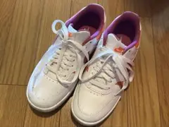 NIKE ホワイト オレンジ スニーカー