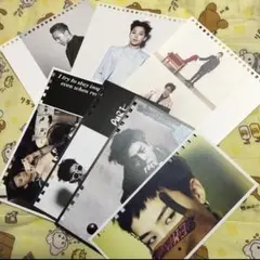 BIGBANG サイン ポストカードセット 切手 韓国 G-DRAGON TOP | Mercari