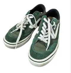 VANS バンズ グリーン メンズ スニーカー 27cm