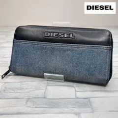 43 美品　DIESEL ディーゼル　ラウンドファスナー　長財布
