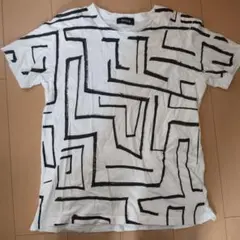 zucca 半袖 Tシャツ ホワイト ブラック 総柄のサムネイル