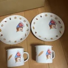パンどろぼう 雪印メグミルク プレート マグカップ セット - メルカリ
