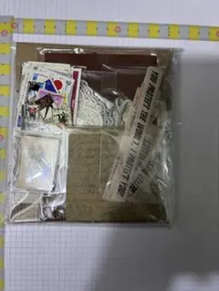 コラージュ素材セット ギフトタグキット レース ペーパー