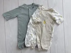 【ベビー服】 ロンパース 2点セット