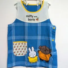 ミッフィー　保育士エプロン【大きいサイズ】