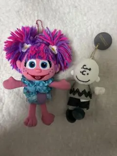 アビー・カダビー & チャーリー・ブラウン ぬいぐるみセット