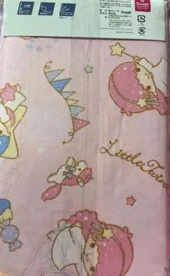 希少レア キキララ ノレン のれん ピンク 2003年製 サンリオ 平成