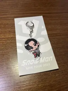 ☆すのチル SnowMan スノーマン 目黒蓮 めめ アクリルキーホルダー