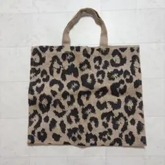 美品 MAISON BENGAL メゾンベンガル レオパード柄 トートバッグのサムネイル