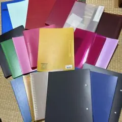 リング式ファイル セット 多色