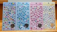【正規品】ボンボンドロップシールミニ　しずくちゃん4種セット