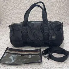 廃盤・希少　ポーター　タンカー　ボストンバッグ　2way　大きめ　旅行　トラベル