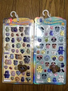 正規品　　うるちゅるポップシール　mojojojo 2枚セット