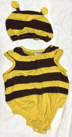 CROSSE BEE ストライプロンパース70-80cm