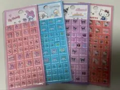 ２４時間以内発送【海外公式ライセンス】タイルシール　サンリオ　ブロックシール