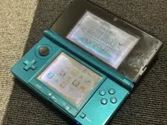 【ジャンク】Nintendo 3DS アクアブルー 本体