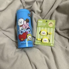CHIMMY前髪クリップ、BT21の缶