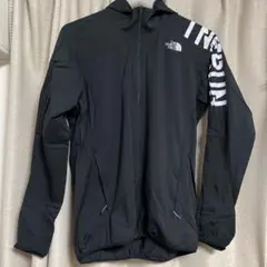 THE NORTH FACE ブラック ナイロンジャケット　TNFRUN M