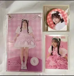 松本かれん　月足天音　すきくじ　3周年　アクリルシャドーボックス