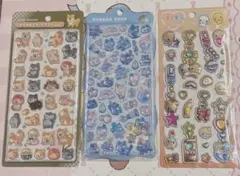 ボンボンドロップシール　芝犬　そらねこ　etc