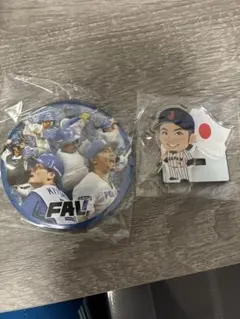 伊藤大海 北海道日本ハムファイターズ 缶バッジ アクリルスタンド