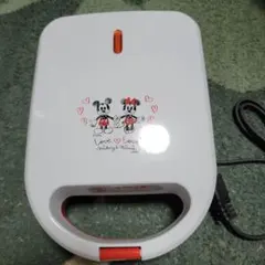 未使用品　Disney ホットサンドメーカーのサムネイル