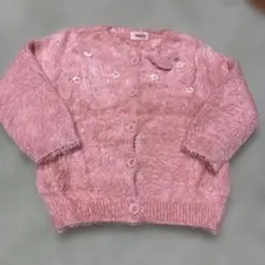 souris 秋冬カーディガン100cm ピンク