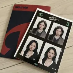 TWICE THIS IS FOR ランダム証明写真ステッカー ミナ