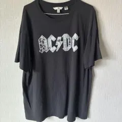 H&M AC/DC バンドTシャツ ブラック L