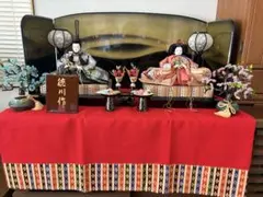 雛人形　人形の徳川　親王飾り