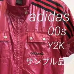 adidas Y2K オールインワン 赤黒 トラックライク　非売品 サンプル品