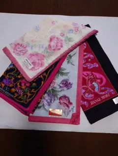 ブランド　 ハンカチ4枚セット