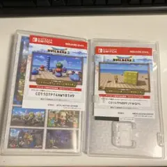 Switch ソフト　空ケース　ドラゴンクエストビルダーズ2
