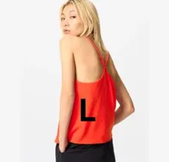 ユニクロ クレープジャージーブラキャミソール　キャミソール