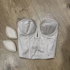 【bridalbloom】ショートビスチェ　B65