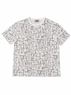 HERMES 総柄 Tシャツ ホワイトのサムネイル