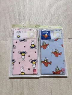 ユニクロ　ボディスーツ　70 ミッフィー