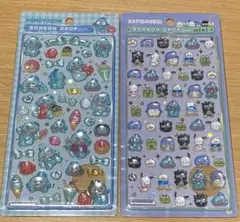 サンリオ　ボンボンドロップシール　ハンギョドン　第二弾　はぴだんぶい　mini