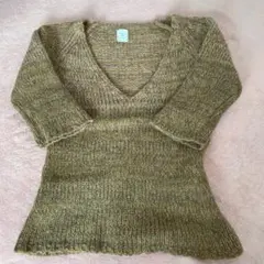 Spick and Span 段染め毛糸使用 ニット