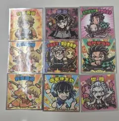 鬼滅の刃マンシール　【遊郭編】【無限城編】まとめ売り　9点