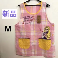 保育士　幼稚園教諭　ディズニー　エプロン　ラプンツェル ピンクのサムネイル
