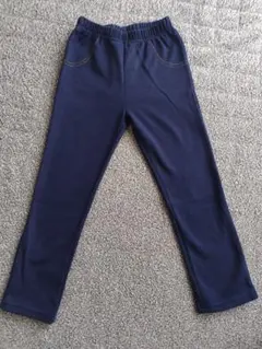 ネイビー 長ズボン 120　裏起毛