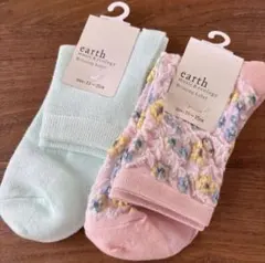 earth music&ecologyレディースソックス23～25cm 2足のサムネイル