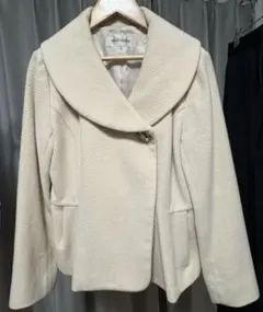 MISCHMASCH ショールカラー ショートコート　ミッシュマッシュ