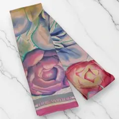 美品☆ルイヴィトン バンドー モノグラムトランクデザイン ストール