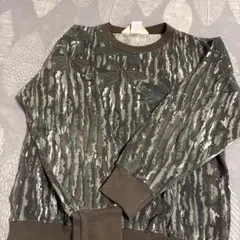 RED FIELD カモフラージュ クルーネック トレーナー　古着　リアルツリー